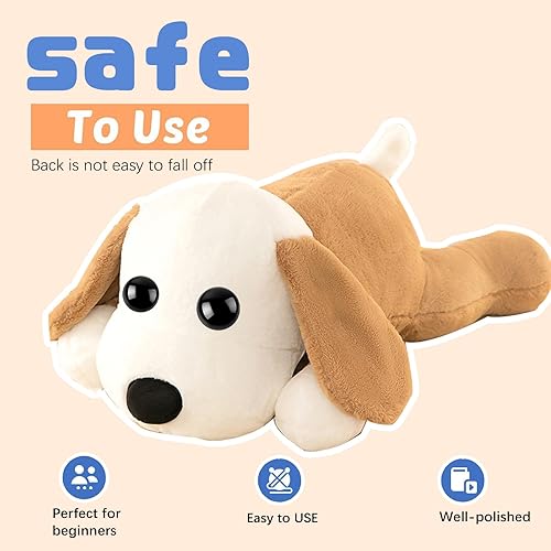 Miniatura 5 de Zhbrchz Ojos de seguridad de plástico negro de 0.94 pulgadas, 80 unidades, con arandelas para Amigurumi, osos de ganchillo, animales de peluche,