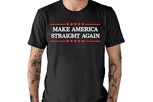 Make America Straight Again: Political Humor Shirt