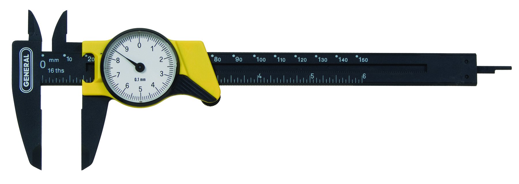 Calibre de esfera métrica manual de plástico con capacidad de 144 mm