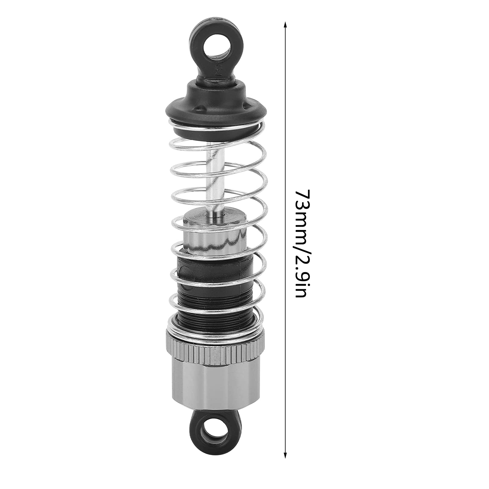RC Shock Absorbers, Upgraded Capped Oil Filled Shock Absorber Damper Upgrade Parts Accessories for 16889 1/16 RC Car Parts M16100A - Image 2
