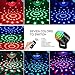 Dance Light Party Lights, Sound Activated USB Plug in Disco Ball Lamp with Remote Control for Car Party, Birthday Home Wedding Shows Christmas Halloween Deco