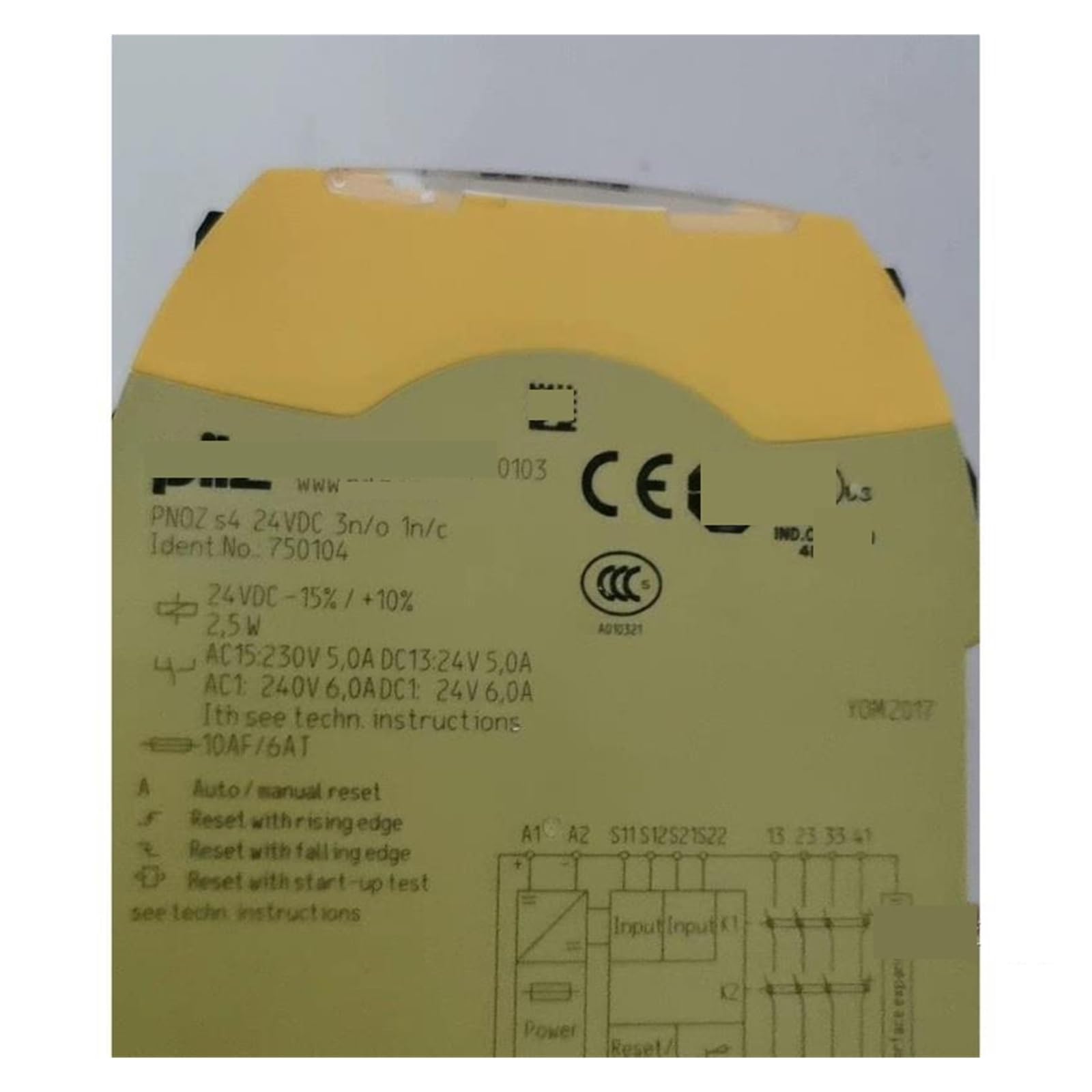 Relais de sécurité PNOZ X3 774318 774310 X2.8 P 777301 s4 5 75(751103)