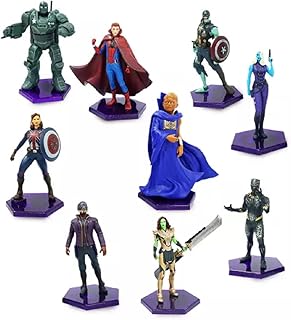 Marvel 'What If...?' Deluxe Figure Play Set of 9 Include: Hydra Stomper