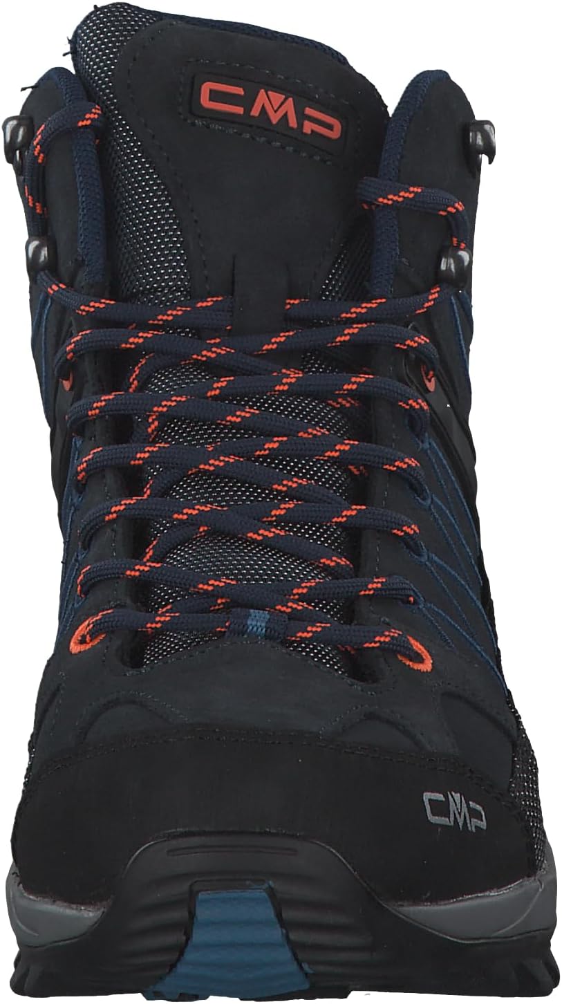 CMP - Rigel Mid WP - 3Q1294727NM - Color: Black-Navy Blue - Size: 11.5