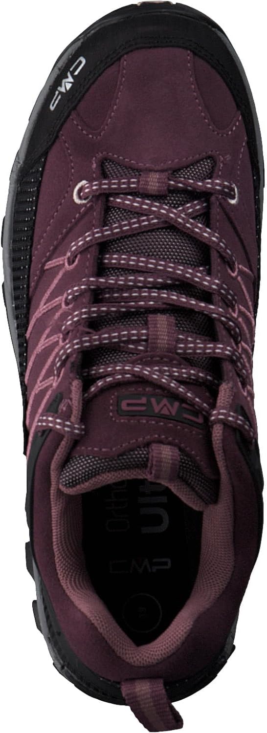 CMP Rigel Women’s Low Waterproof Hiking Shoes – Suede Trail Shoes with Supportive Fit & All-Terrain FullOn Grip Sole