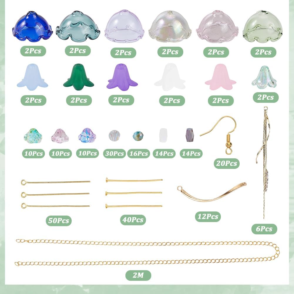 SUNNYCLUE 1 Box 6 Pairs Ocean Earrings for Women Summer Dangle Earrings for Women 2025 Fashion Trendy Sea Beach Animals Jellyfish Trumpet Flowers Jewelry Set Christmas Wedding Summer Wedding Party - Image 2