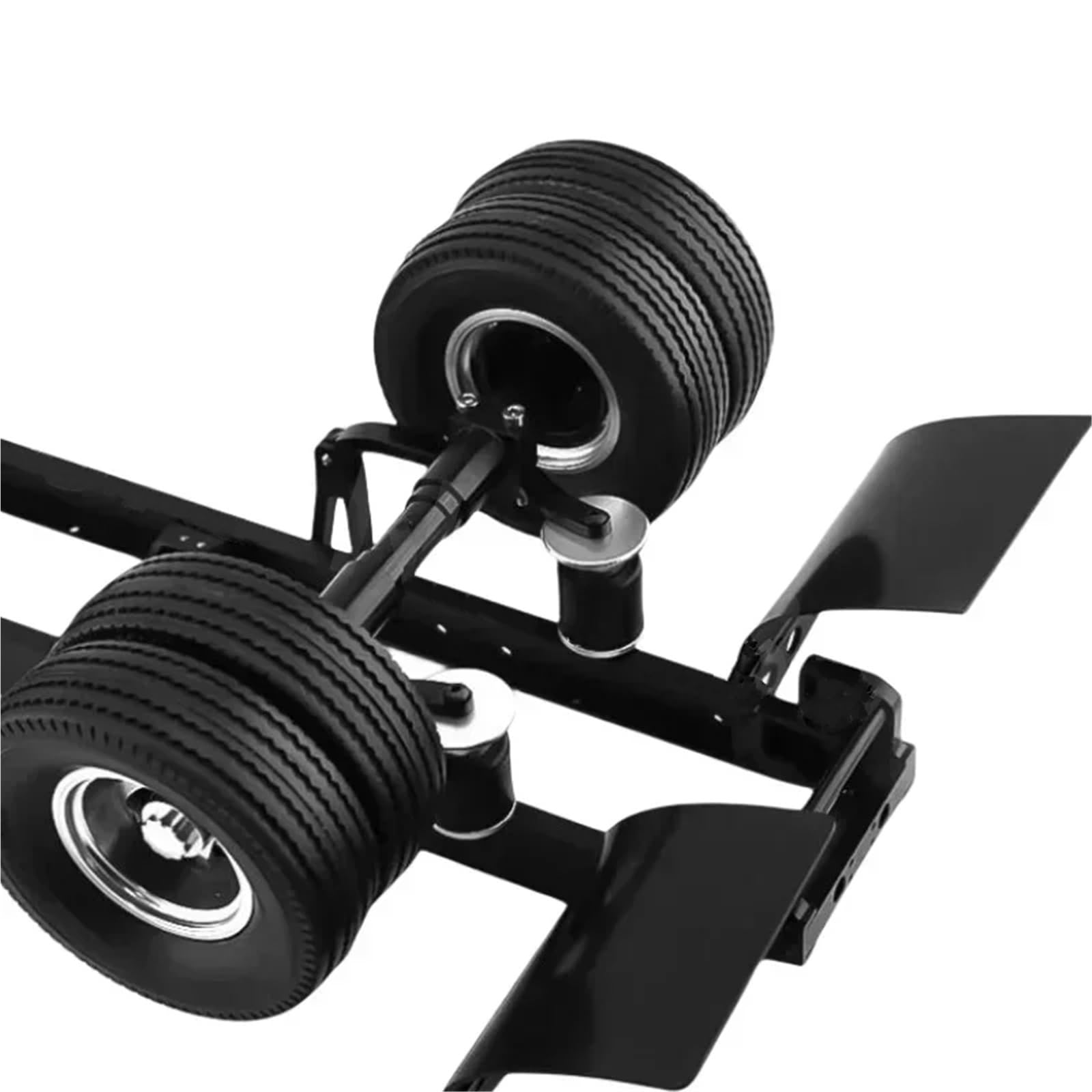 Für Tamiya 1/14 Rc Auto Für Anhänger 2Pcs Aluminium Legierung Suspension Stoßdämpfer System Upgrade Teile Ändern Reparatur Zubehör RC-Upgrade-Komponenten