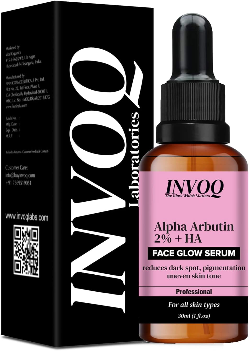 Alpha Arbutin Face Serum for Pigmentation and Skin Brightening for Men and Women