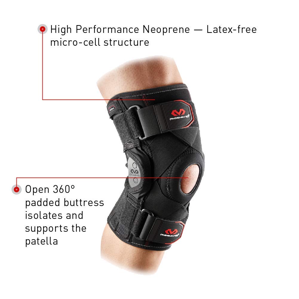 McDavid Maximum Support Knee Brace with Hinges (429X). Compression and