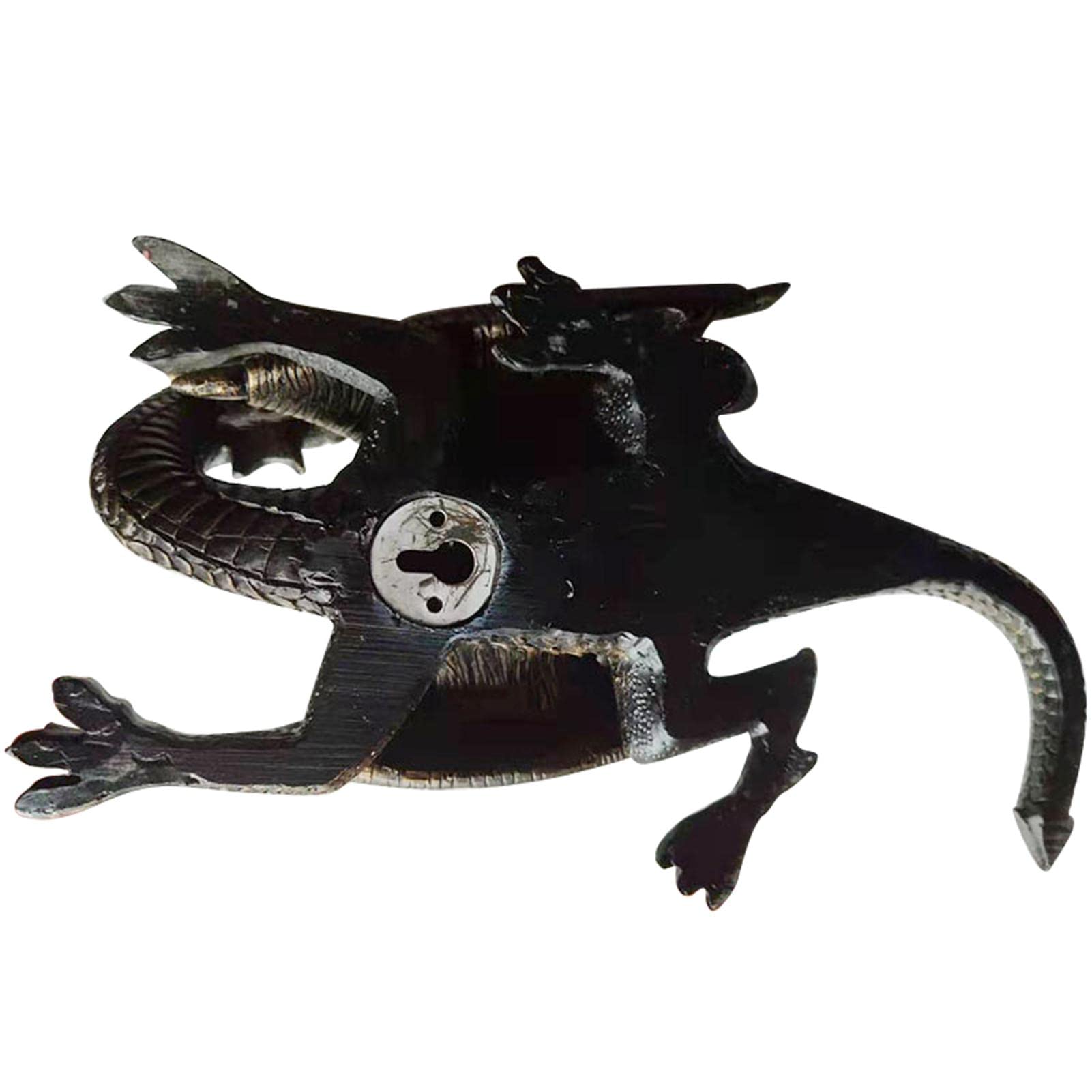 Fliegender Drache Wandskulptur Aus Harz – Gothic-Deko Für Garten & Wohnung, 23 X 10 Cm