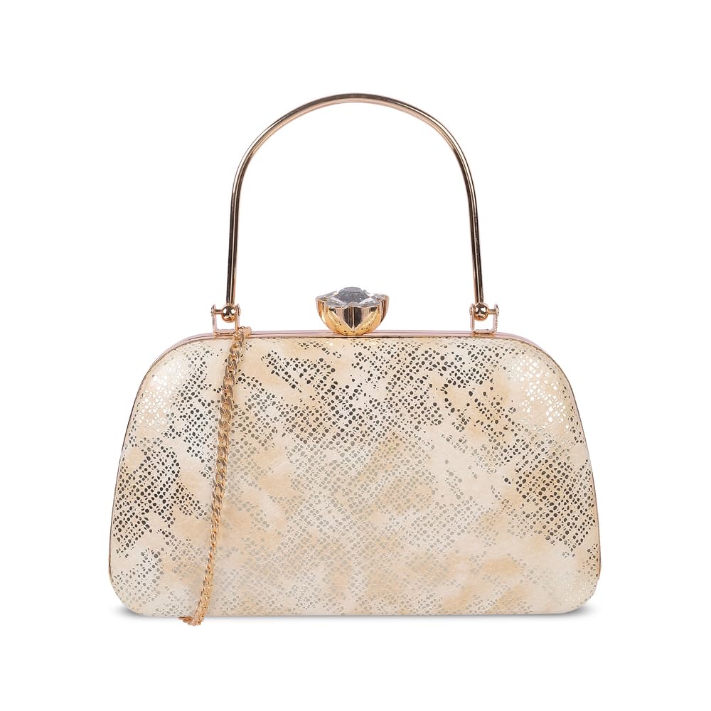 mochi Women's Fashionable Faux Leather Party Clutch-picture-12