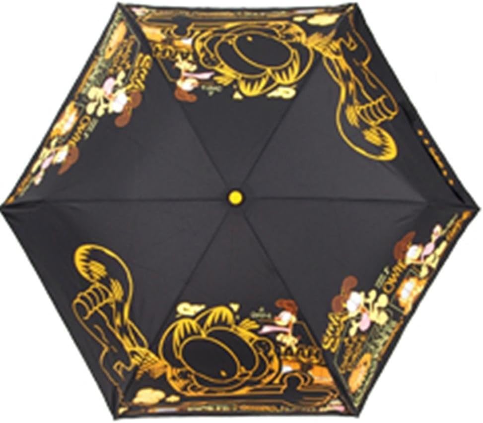 Super Light Garfield WINDPROOF UV Folding Umbrella With Sleeve