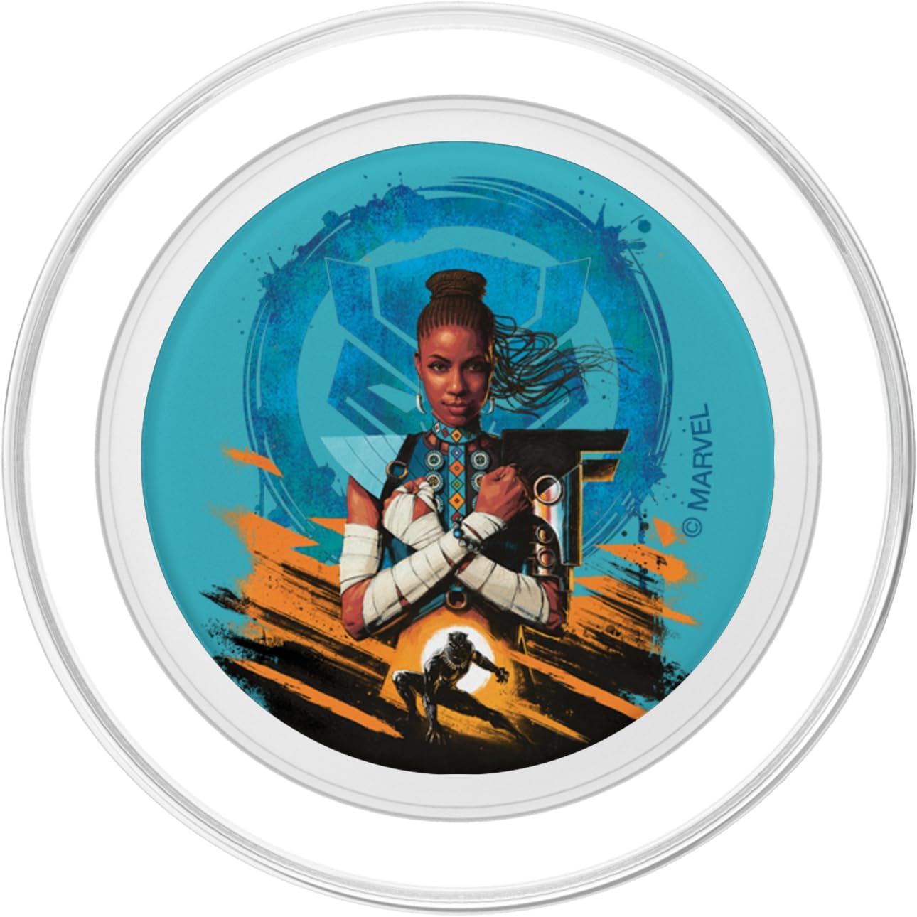 Marvel Black Panther Shuri Wakanda Forever PopSockets MagSafe PopGrip for iPhone