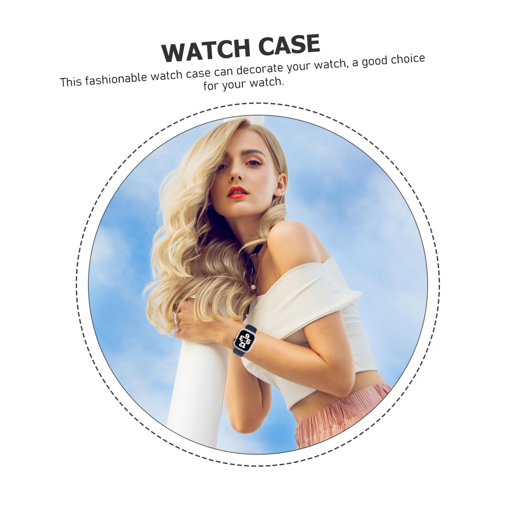 COLLBATH 5pezzi Cover Protettiva Per Watch Custodia Resistente Ai Graffi e Facile Da Installare Accessori Per Uso Quotidiano Trasparente