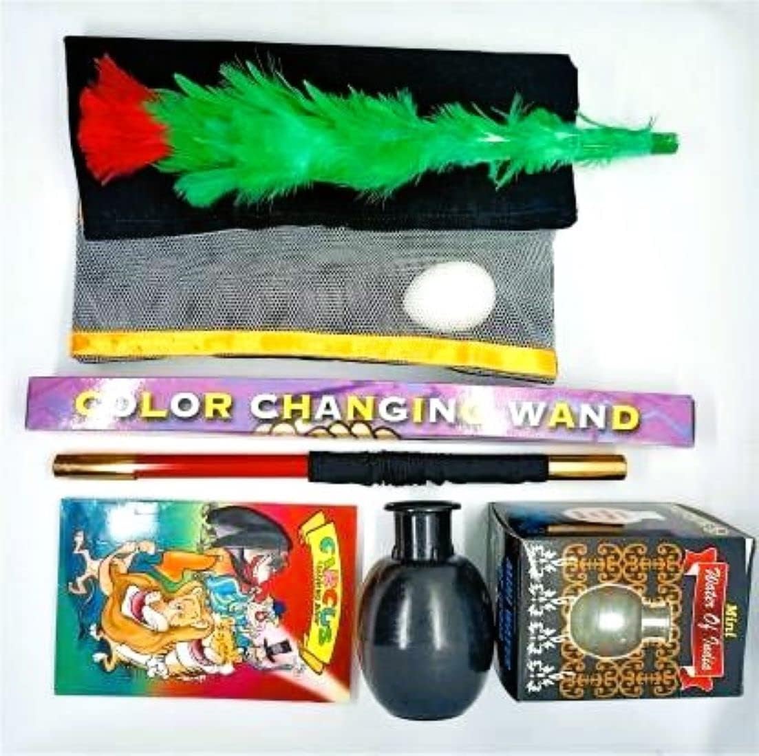 Pre Stage Magic Set (5 Tricks)/Beginner Pre Stage Magic Kit Conjuring, Multicolor