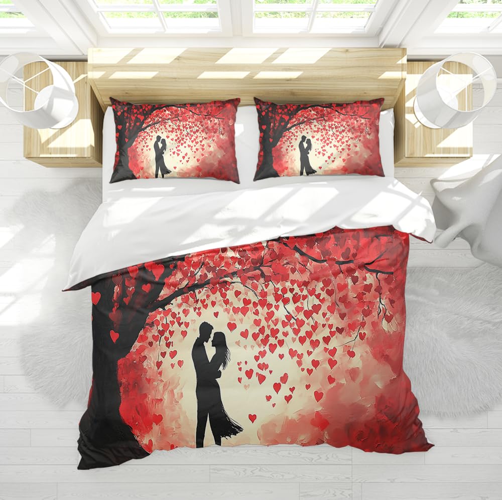 Couette 3 pièces couple pour réveiller la déco de votre chambre