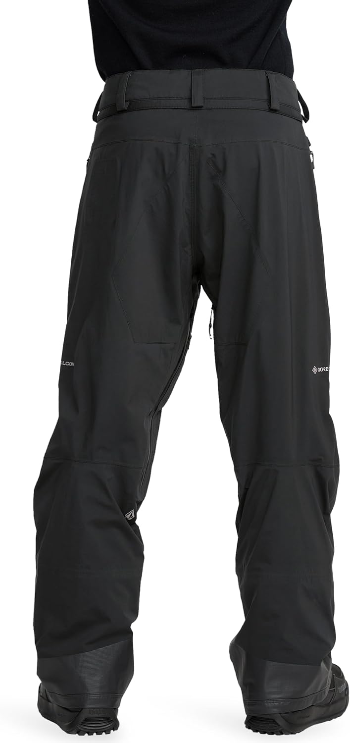 Volcom mens Guch Stretch Gore-tex 3l Snowboard Pant– 30k Waterproof, Recco®, Zip Tech®