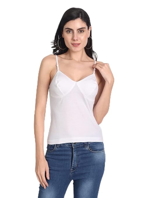 Buy Aimly Women's Cotton Camisole Slip Black XXS 1004 Pack of 1 at