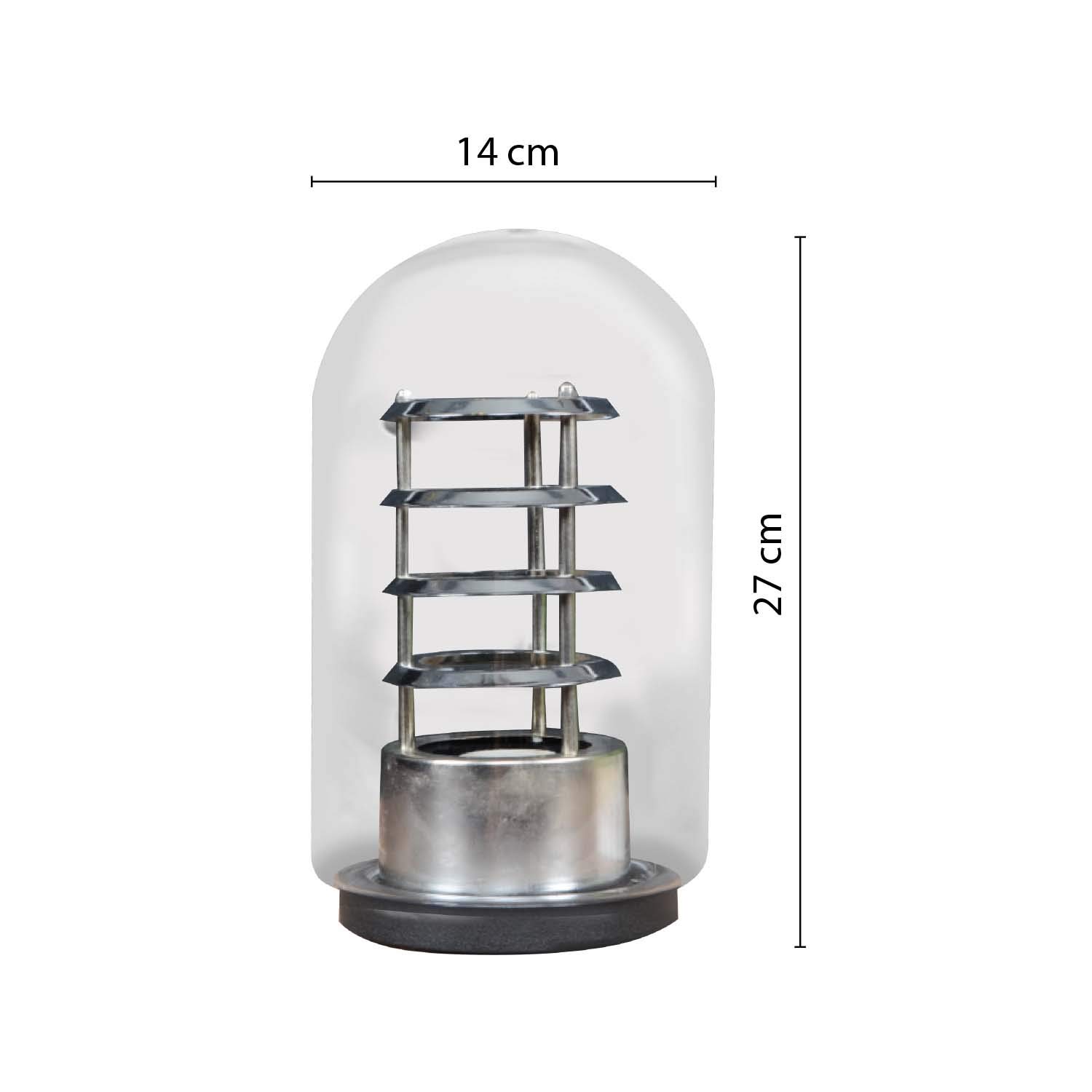 Lampada Sferica Da Esterno VELAMP APOLUX - Diametro 250mm, IP44, Attacco E27, Per Giardini E Terrazze - Foto 5