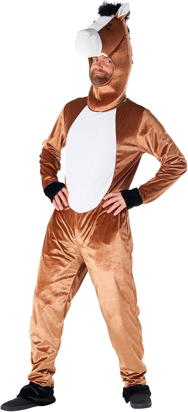 Morph Horse Costume Adult, Farm Animal Costumes for Adults, Horse Onesie Adult, Animal Costume Adults - Image 4