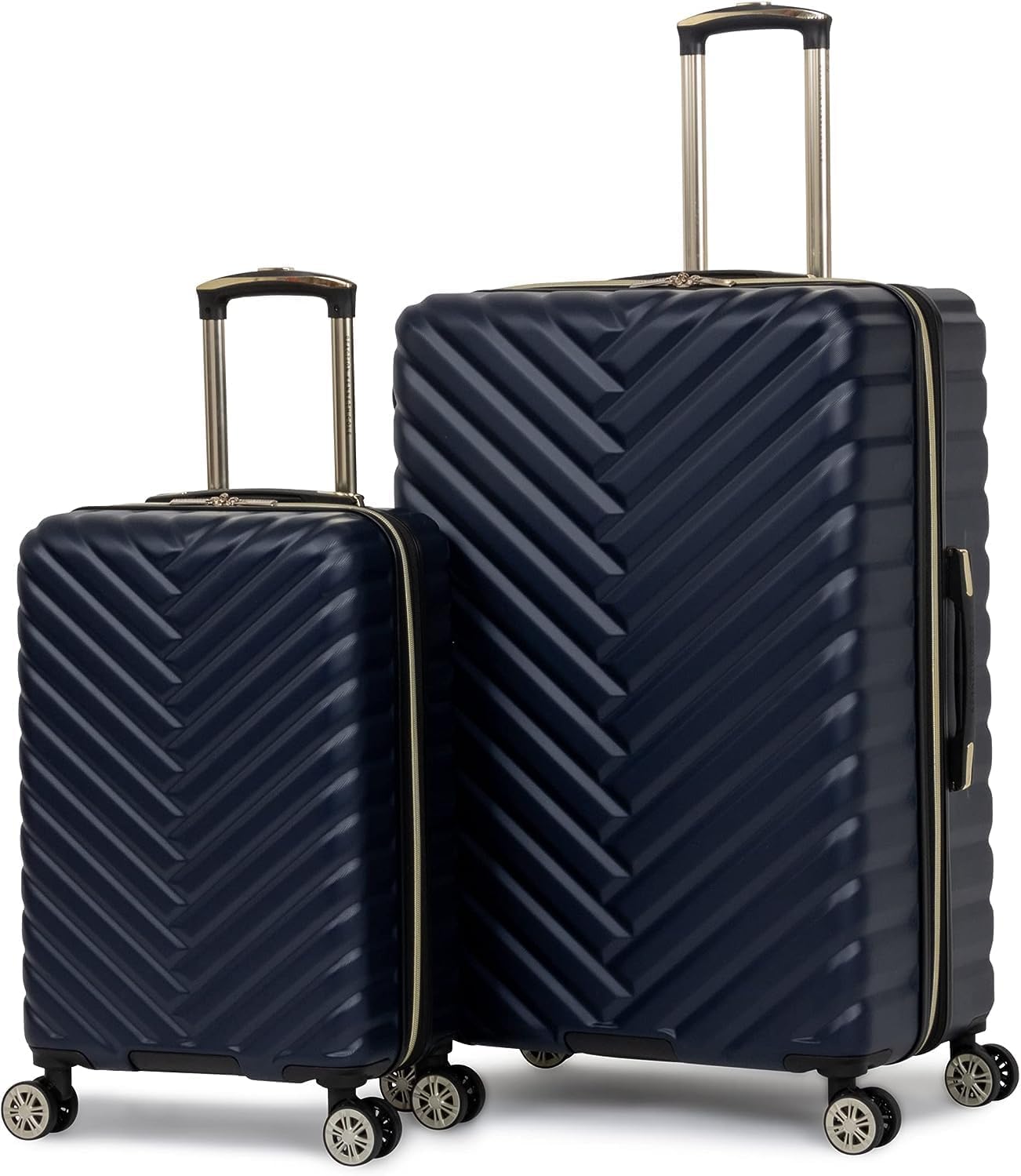 Women's Madison Square Hardside Chevron Expandable Luggage