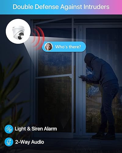 Miniatura 4 de ZOSI Sistema de cámara de seguridad PoE de 8 canales 4K Spotlight con detección de vehículos personales audio de 2 vías visión nocturna a color NVR