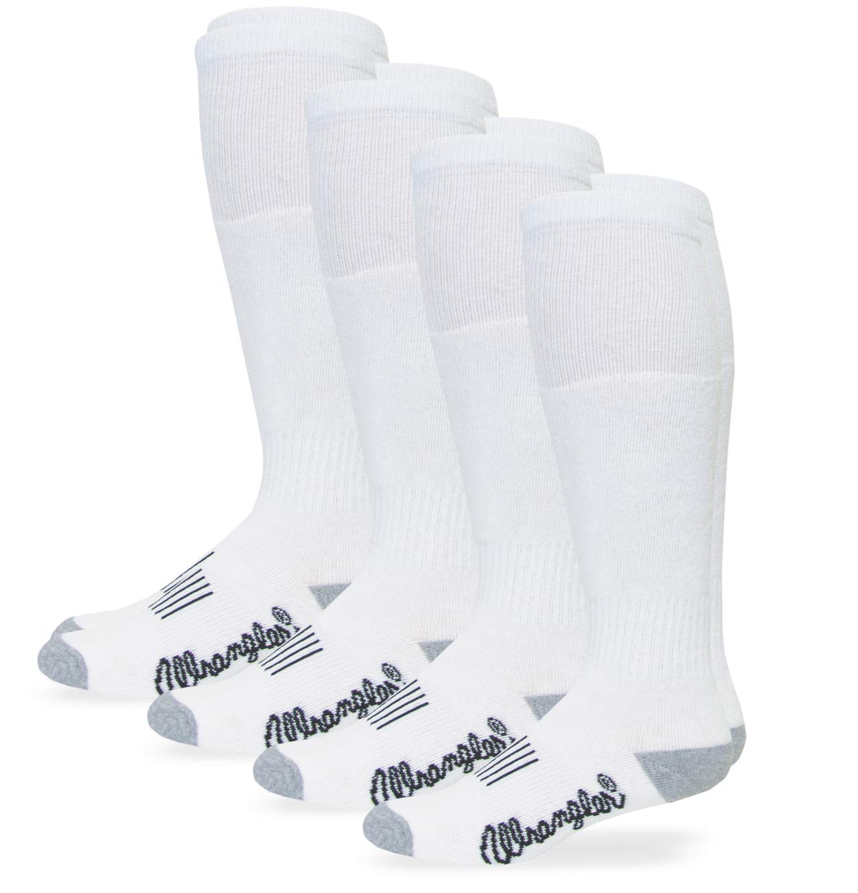 Wrangler Men's Cushion Boot Crew Socks