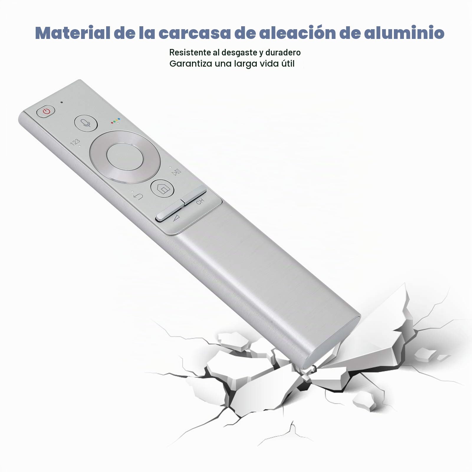 Control Remoto de TV de Reemplazo Compatible con Voice Bn59-01272a Bn59-01270a Bn59-01274a para QLED 4k Uhd TV Q7fn Q8fn Q9fn Q7cn Q6fn Serie Bn-1272