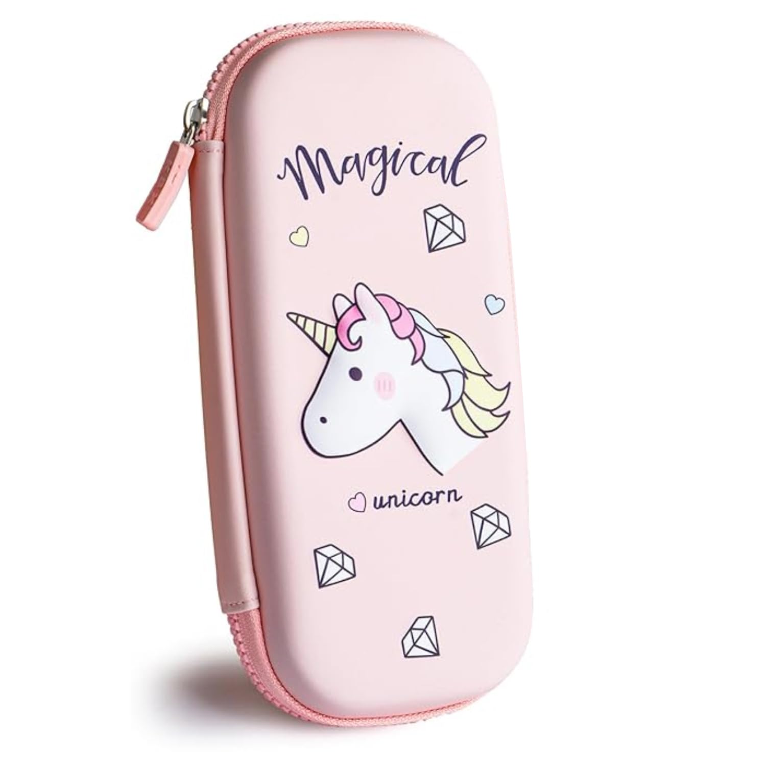 PARTEET 3D Cover Eva Unicorn Theme Pencil Case Pencil Pouch Bag Compass School Pouch Organizer For Students Kids Premium Stylish Pen Holder Pouch Stationery Box Return Gifts For Kids - Canvas, Pink (B0CXTBYPJH) Amazon Price History, Amazon Price Tracker