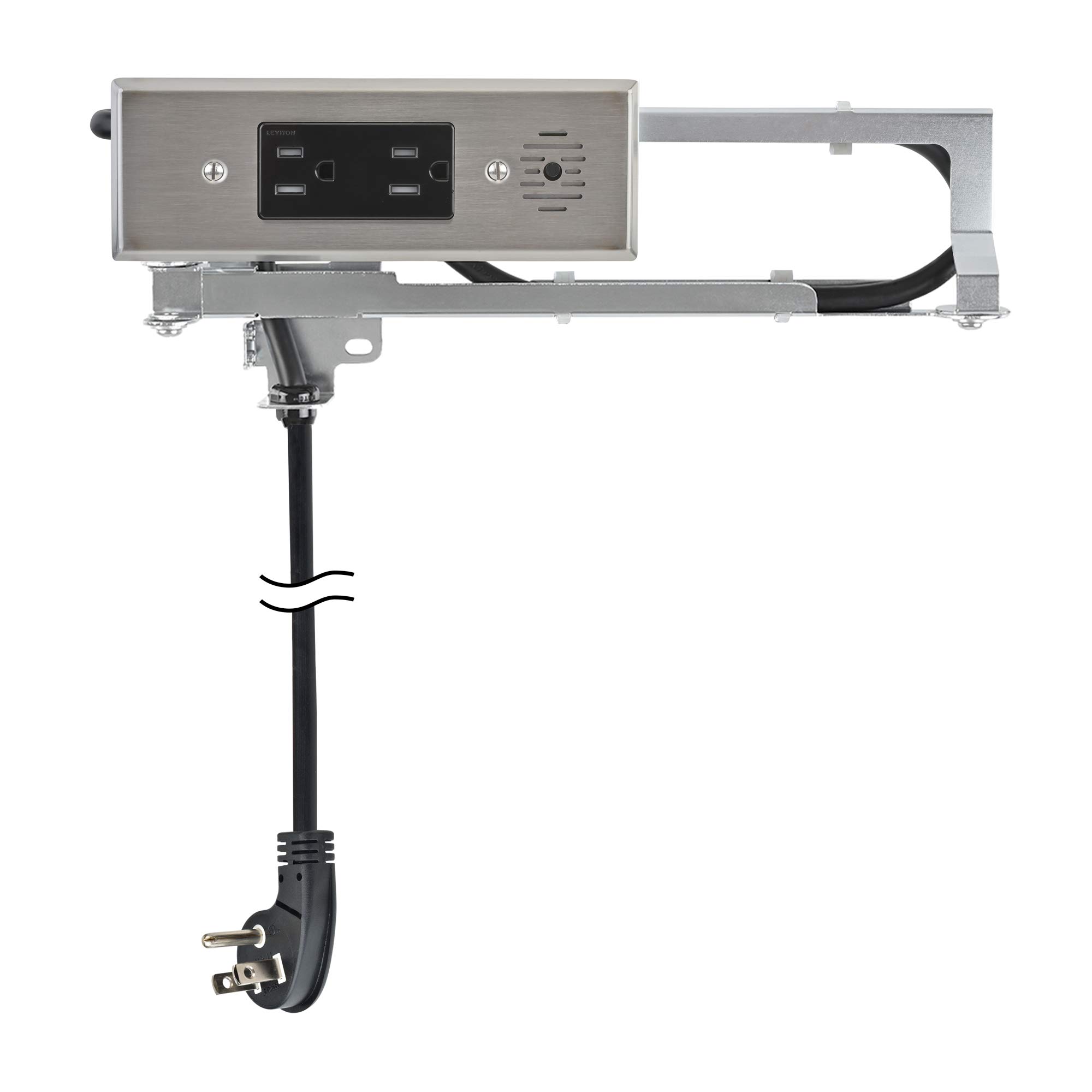 Style Drawer 21 Blade | In-Drawer Powering Outlet (Fits Standard Cabinets) | 2 AC GFCI Outlets | Pow