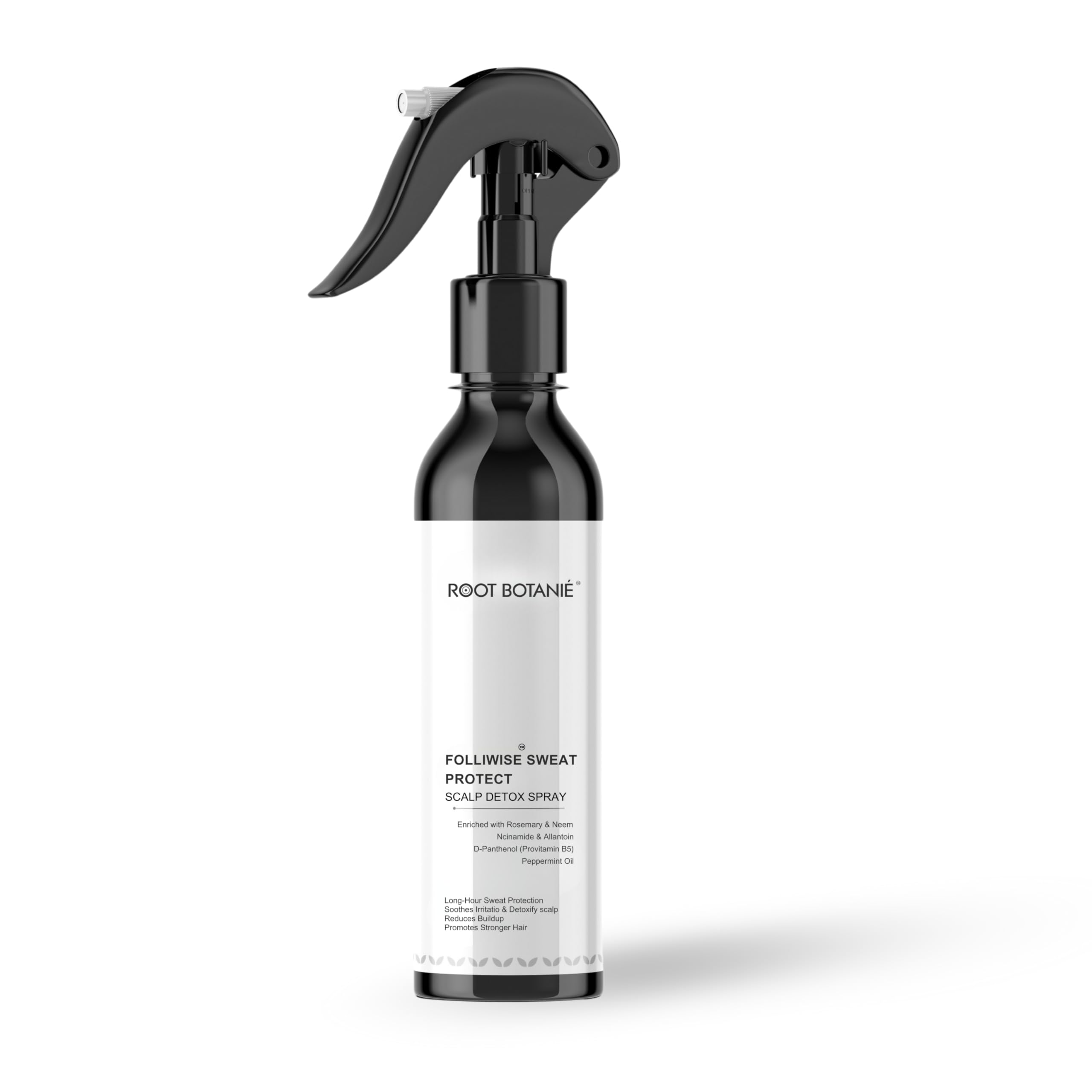 Root Botanie FOLLIWISE Scalp Detox Hair Growth Spray | For Sweat Control, Hair Regrowth & Anti-Hair Fall | Strengthens Roots & Strands, Reduces Buildup | Rosemary, Niacinamide, Neem & Peppermint| Quick Freshener for Active Lifestyle | All Hair Types | 100ml-image-38