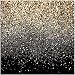 CYLYH 10X10ft Black and Gold Backdrop Glitter Backdrop Golden Spots Backdrop Vintage Background Graduation Prom Wedding Glitter Dot Party Decor D417