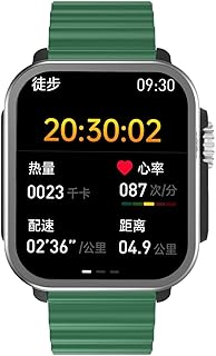 Anulely Smart Watch with Heart Rate Monitor,Heart Rate, Sleep, Blood Pressure Monitor - Fitness Blood Pressure Heart Rate Monitor for Adults, Men and Women