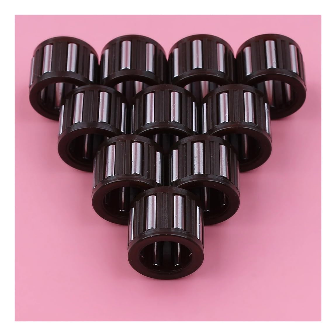 10 cojinetes de Agujas de Embrague compatibles con motosierras de Gasolina de 2 Tiempos 066, 064, 034, 036, MS340, MS360, MS660, MS650 y MS640.