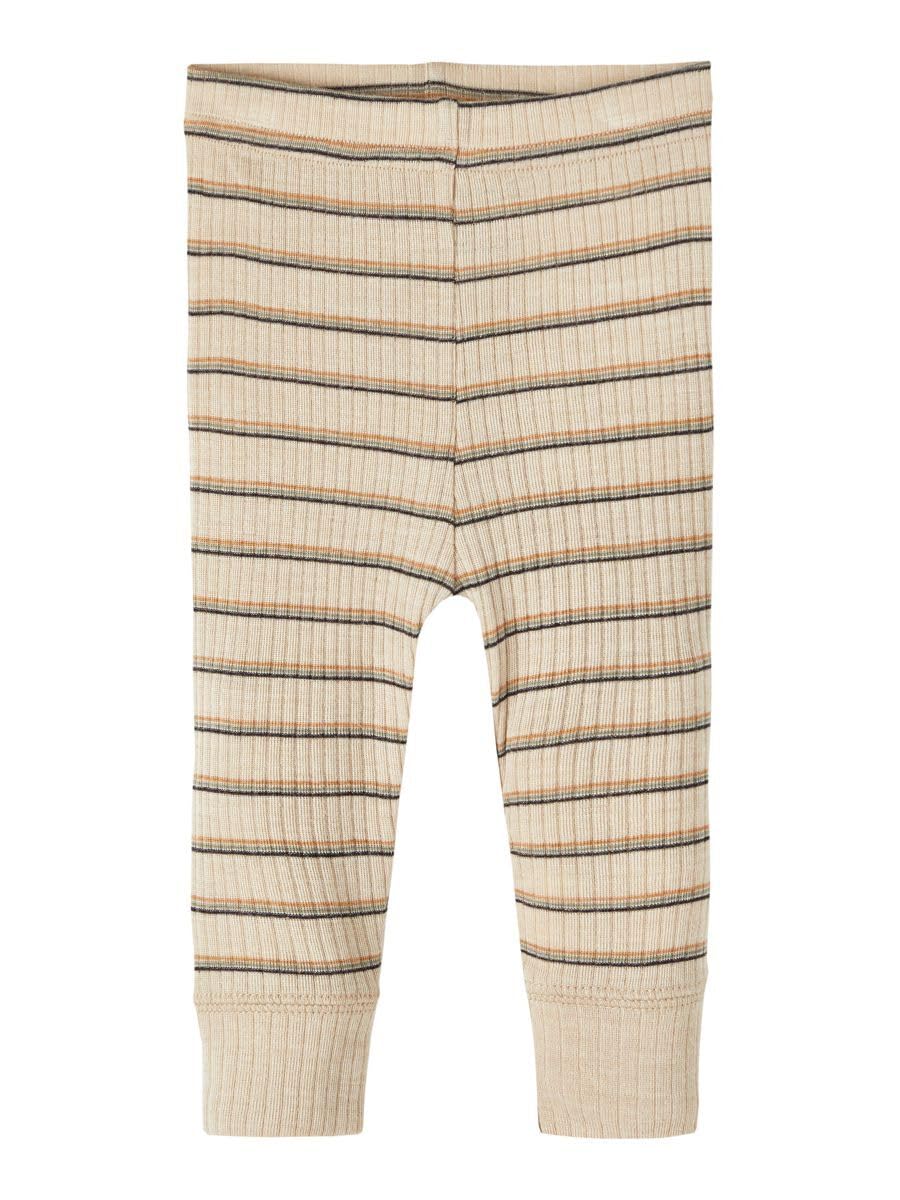 Name It Baby-Jungen NBMWOMI Wool/MODAL LONGJOHN XXIII Leggings, Black, 56