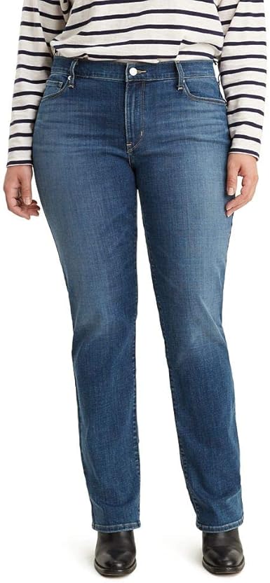 Levi's Plus-Size 414 Classic Straight Jeans, Cascade Maui, 48 FR/L Femme :  Amazon.fr: Vêtements