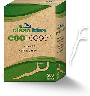 Ecofloss, (300 Picks), EcoFlosser Pick, Floss Picks for Adult and Kids Teeth, Teeth Flossers, Reusable Tooth Floss Picks, Floss Sticks,