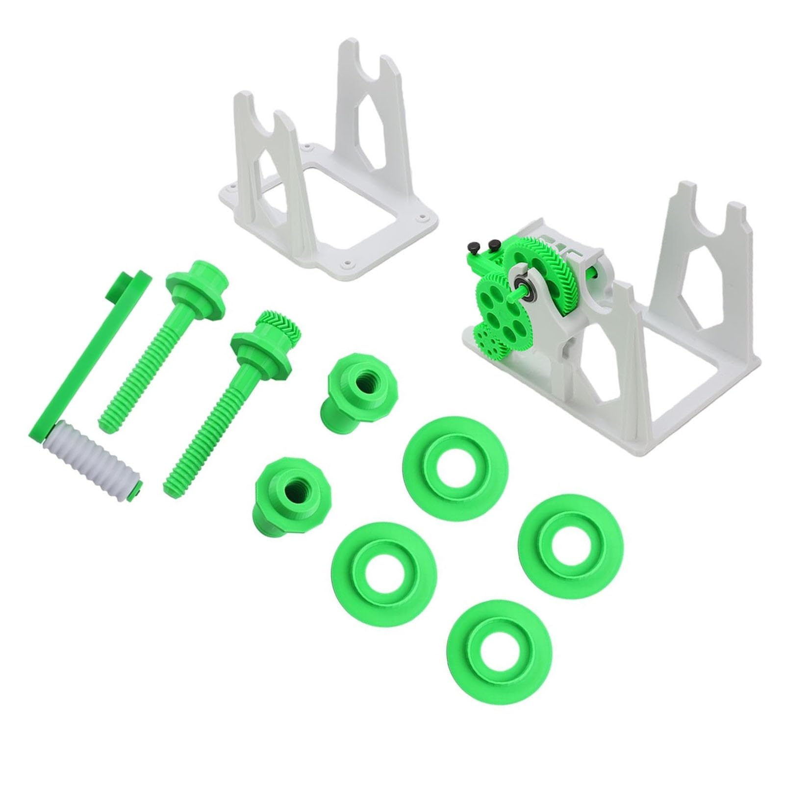 Zwijacz żarnika do Drukarki 3D, Ręczny Nawijak Szpuli z korbą ręczną, Nawijak Materiałów Eksploatacyjnych z Równomiernym Prowadzeniem Drutu dla P1S, P1P, X1, X1 C, Idealny dla Entuzjastów