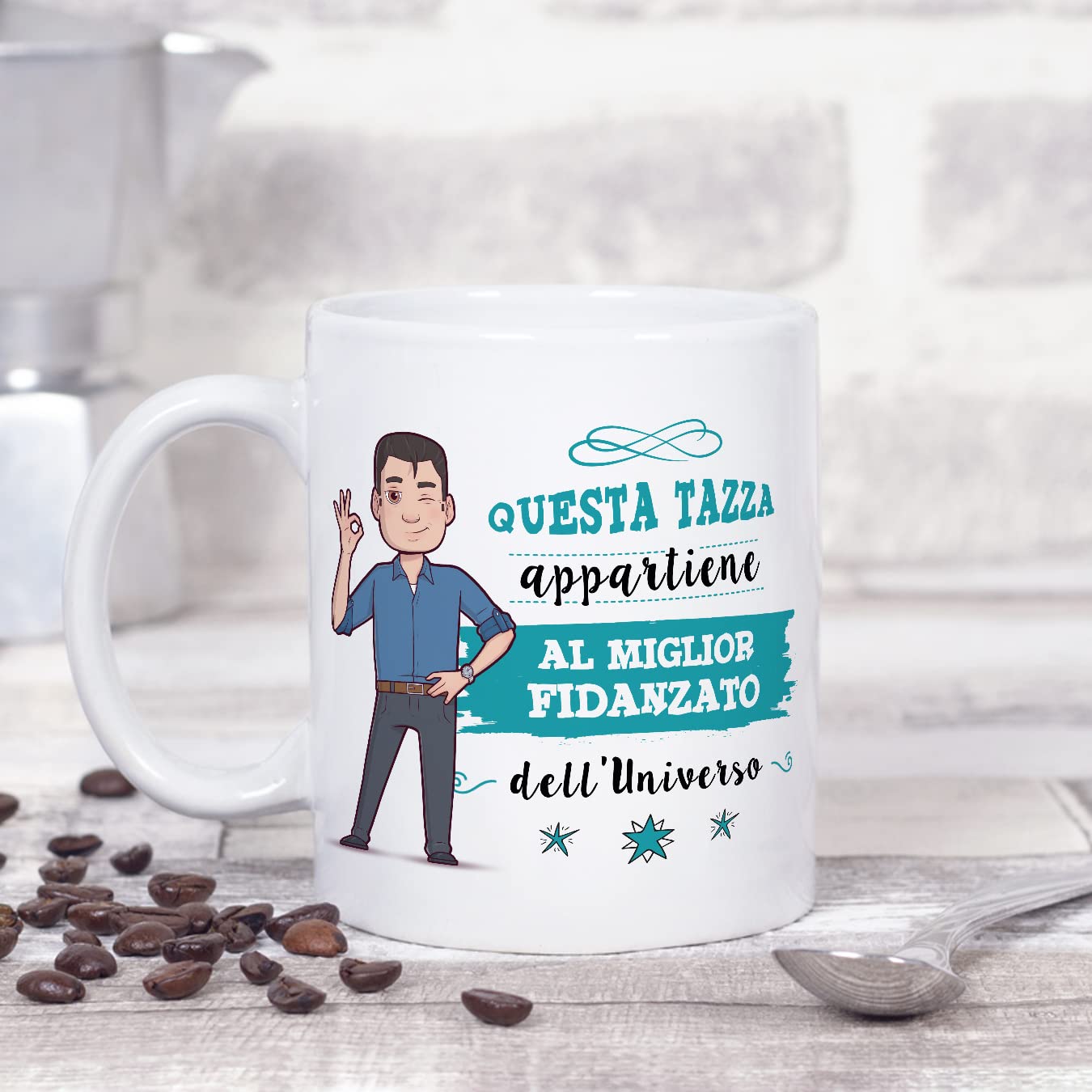 MUGFFINS Tazas ABOGADO Hombre Español Mejor Galaxia