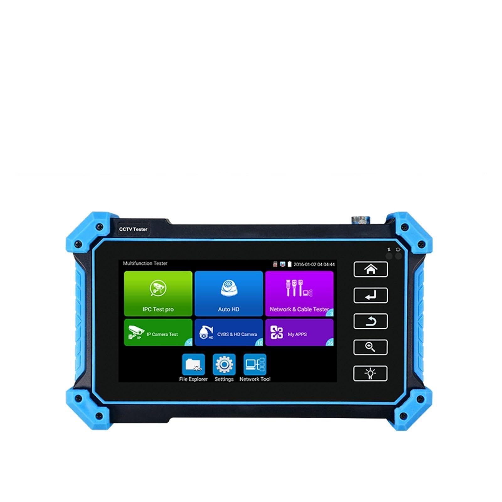 CVFRDD IPC Tester CCTV Tester IPC-5200C Plus 8MP AHD CVI TVI SDI IP Camera Tester Ipc 5100c Plus 5.4" Touch Screen VGA Cable Tester