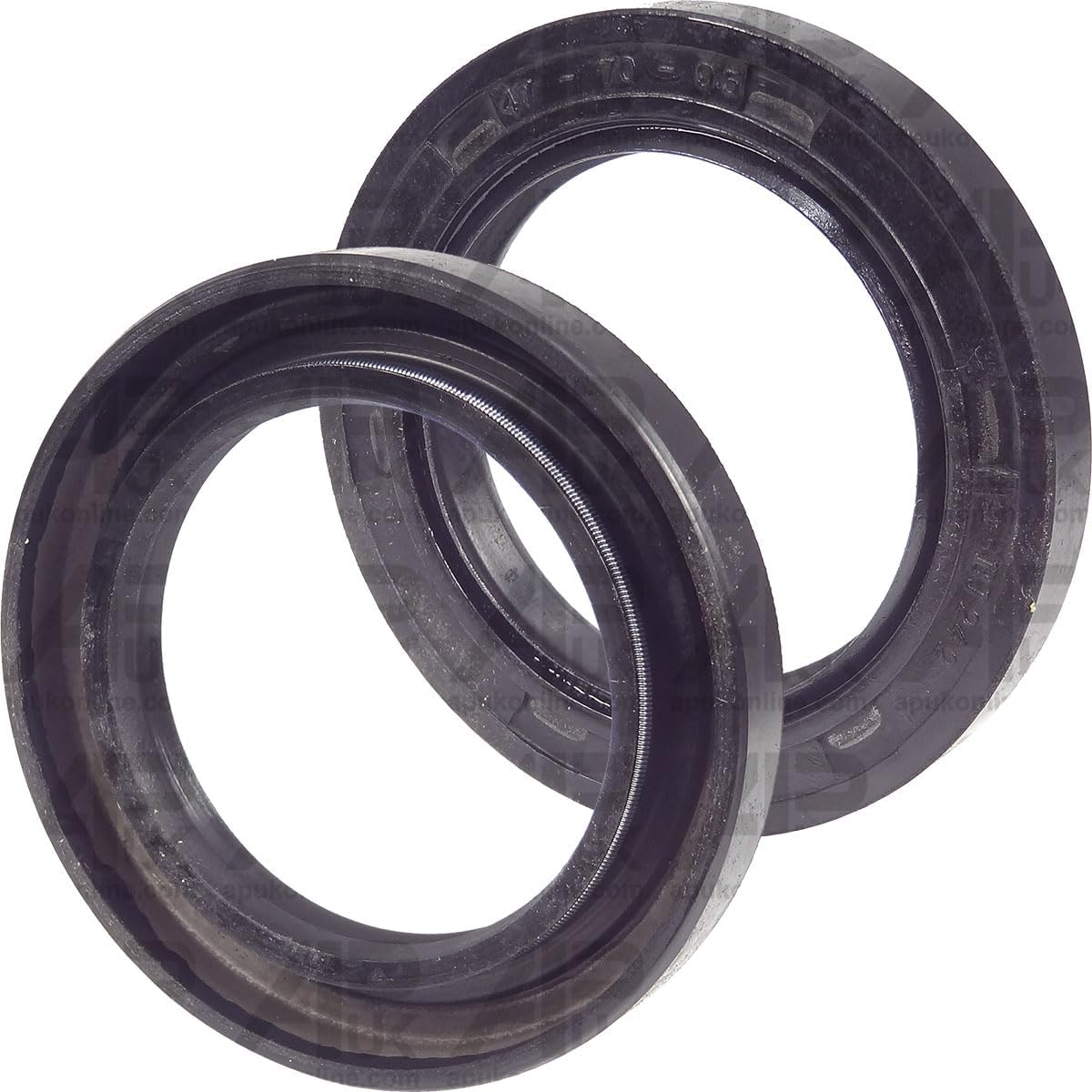 2x Hub Oil Seals Front Inner Replacement for Massey Ferguson 35 35 Petrol 35X 65 135 Tractor