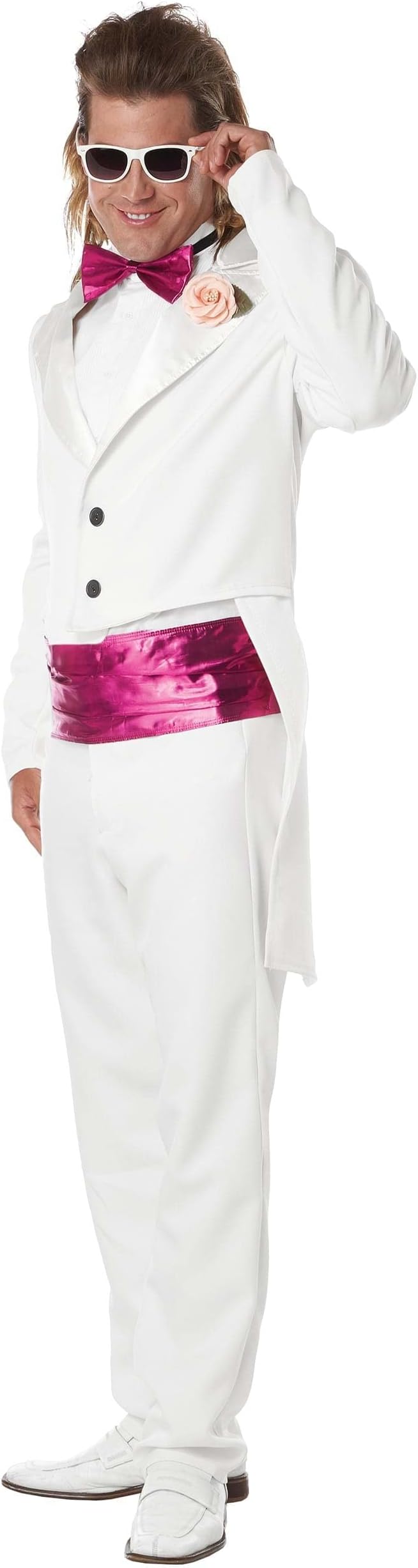 California Costumes80's Prom Date, Adult Extra Large, White