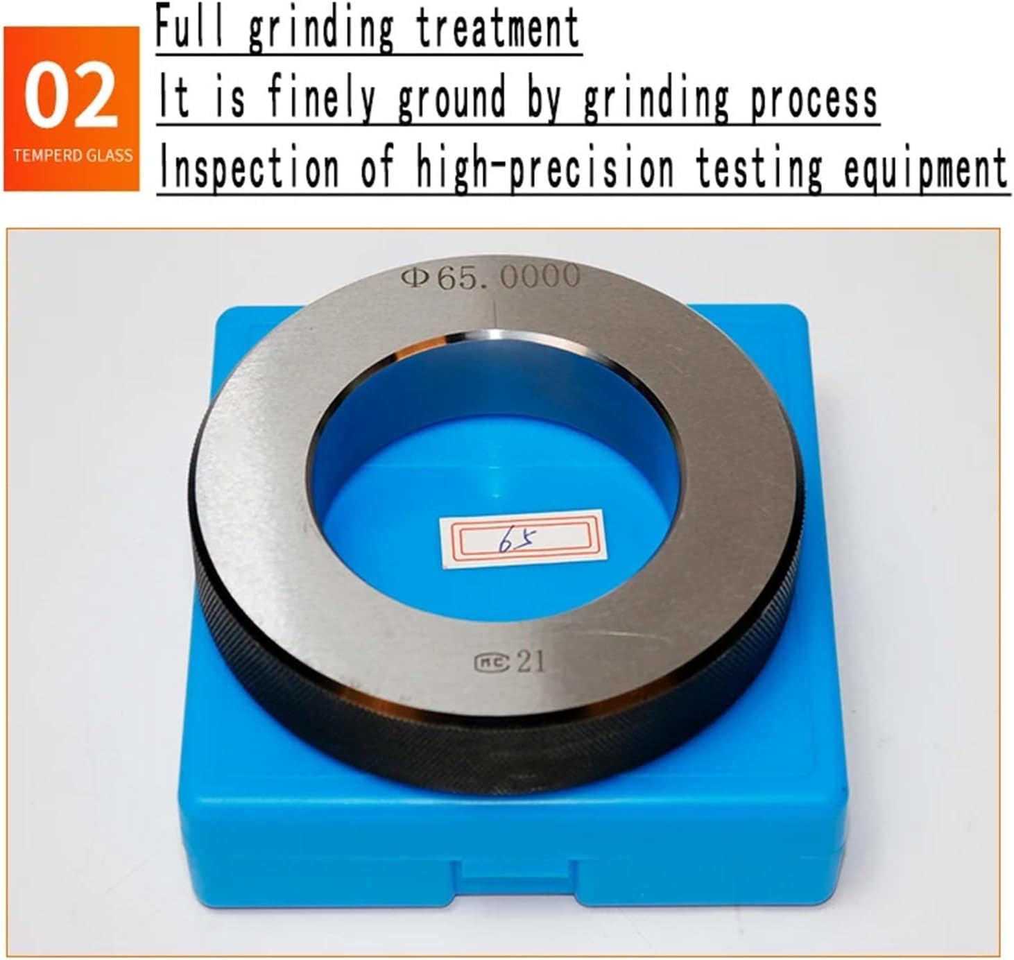 73-100MM Ring Gauge Smooth Hole Calibration Measuring Tool Inner Diameter Gauge Plain Ring gage(100 mm,Plain Ring gage)