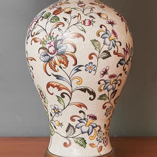 Miniatura 4 de Lamp for Desk Retro Living Room Warm Ceramic Table Lamp Creative Pastoral Style Entrance Decoration Lamp Desk Lamps for Home Office