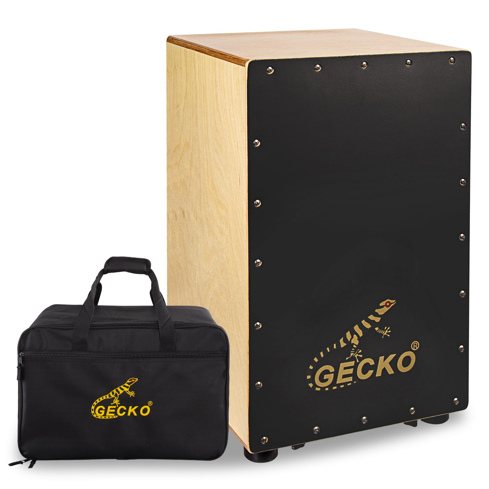 Amazon.com: GECKO Cajon BOX Drum-Wooden Percussion Box musical