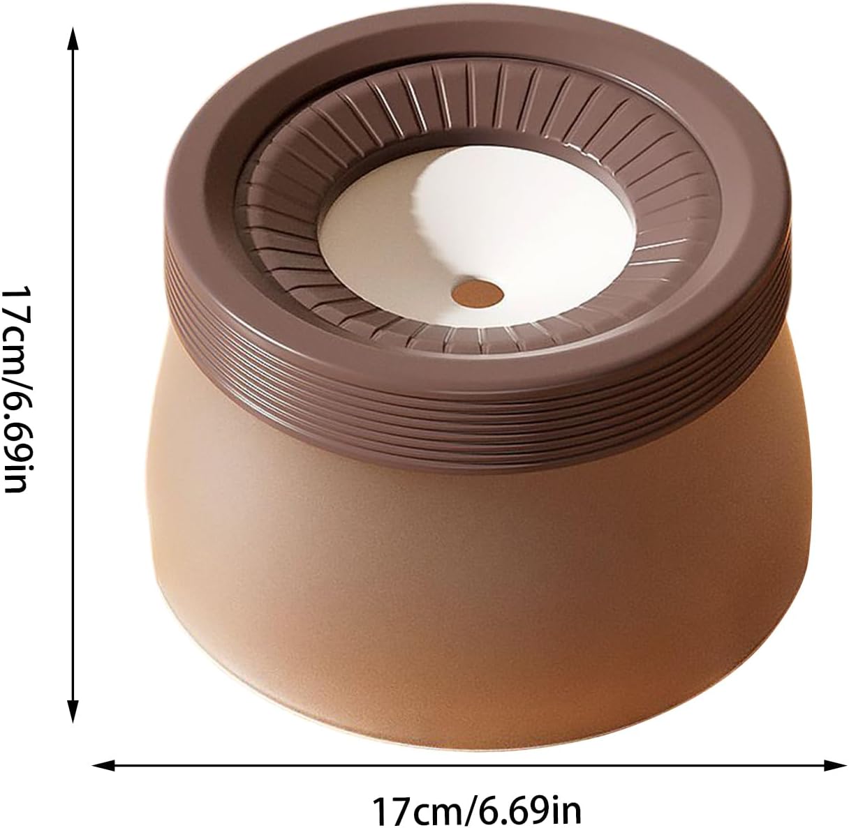 Slow Drinking Bowl for Dogs | 1200ml Puppy Drinking Bowl for Slow Drinking | Floating Non-Drip Bowl Accessory for Small Medium Large Puppy 5