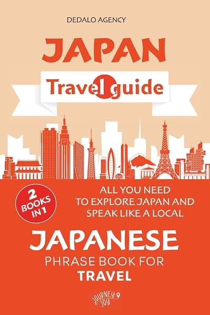 Japan Travel Guide and Easy Japanese Phrases Book cover image