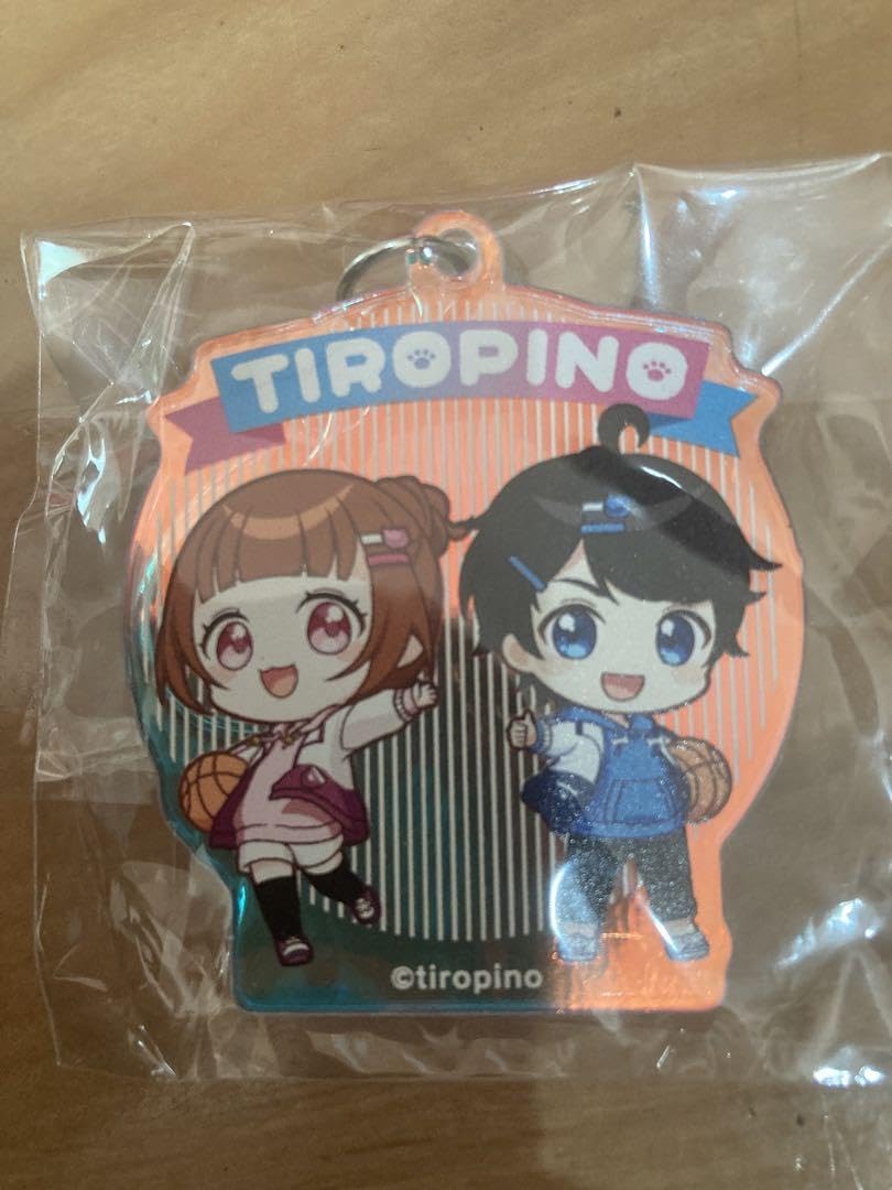 Amazon.co.jp: ちろぴの アクリルキーホルダー ラウンドワンコラボ