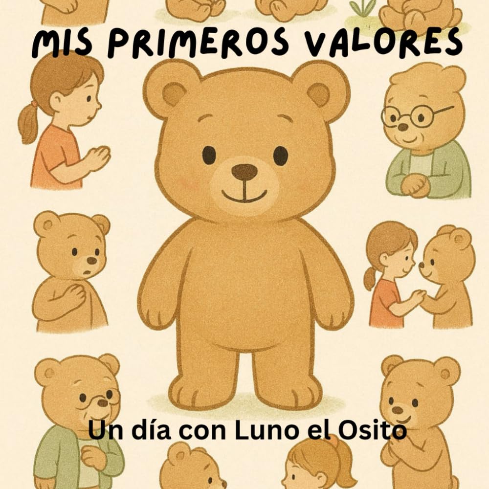 Mis primeros Valores: Un día con Luno el Osito (Luno books)