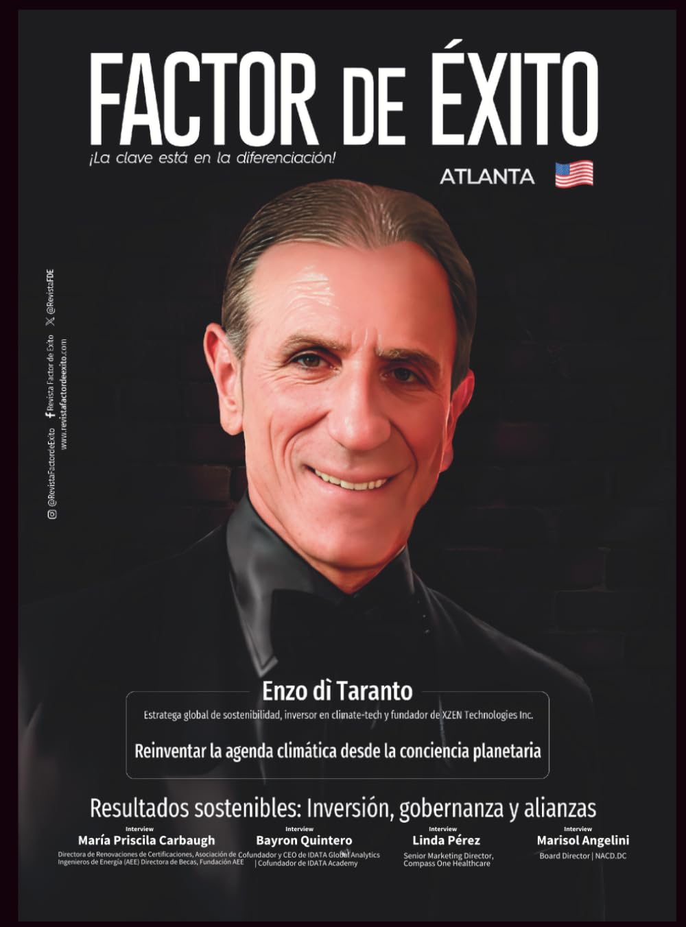 Resultados Sostenibles: Inversión, gobernanza y alianzas: Edición #19 Atlanta (Revista Factor de Éxito Atlanta)